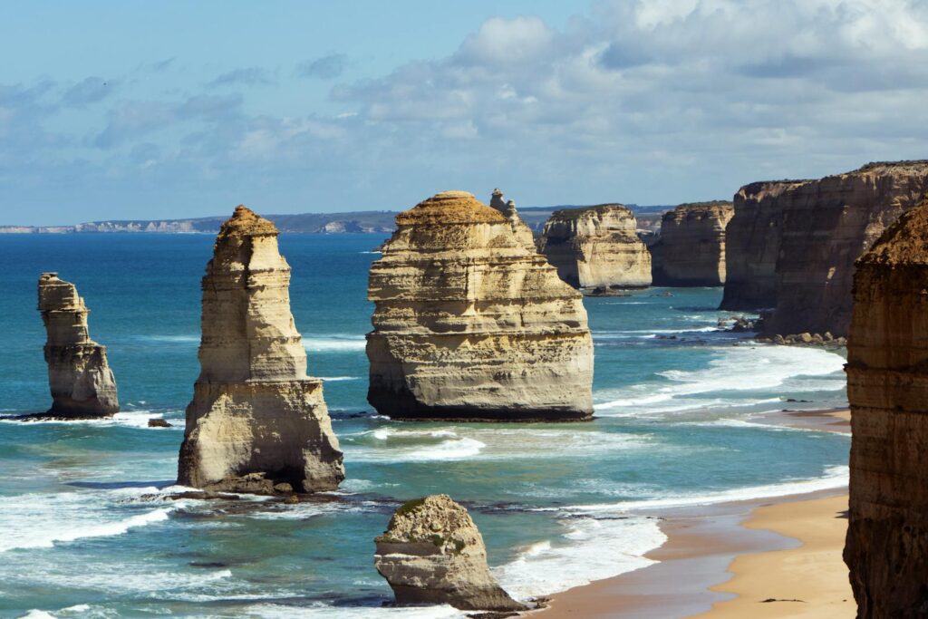 Twelve Apostles on a sunny day, Natural Wonders Of Australia